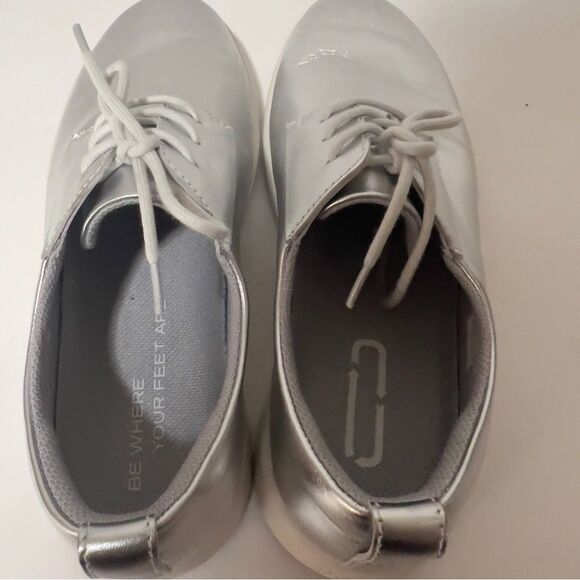 Silver Women's Sneakers - Picture 7 of 10